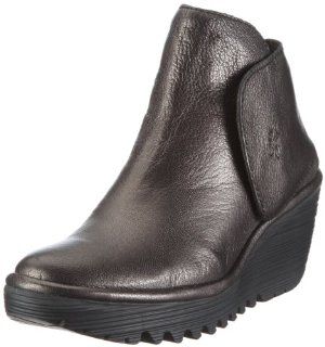 London Womens Yogi Wedge Boot,Graphite Borgogna,36 EU/5 M US: Shoes