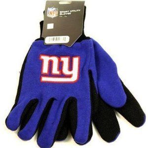 New York Giants Winter Work Gloves: Sports & Outdoors