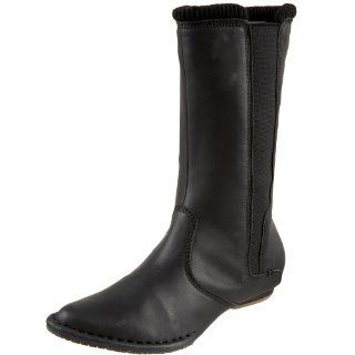 Plana Womens Birch Flat Boot,Black,35 EU (US Womens 5 M): Shoes