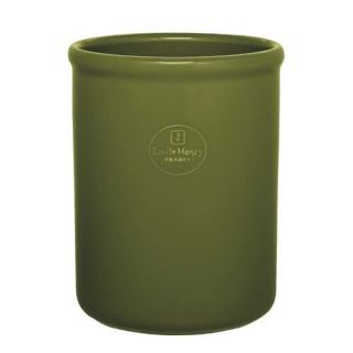 Pot à ustensiles 15 cm olive   Achat / Vente POT   REPOSE USTENSILE