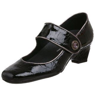 Womens Yasmin Mary Jane Pump,Black,36 EU (US Womens 6 M): Shoes