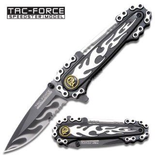 Tac Force TF 628GY Assisted Opening Folding Knife, 4.5