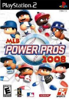 PS2   MLB Power Pros 2008 Today $10.00