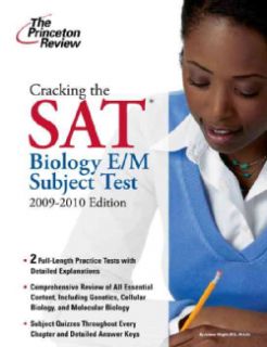 the Sat Biology E/M Subject Test, 2009 2010 Edition (Paperback