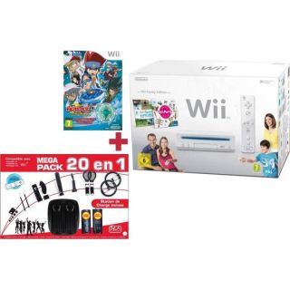 Wii FAMILY EDITION+ BEYBLADE+ TOUPIE+ PACK 20 EN 1   Achat / Vente WII