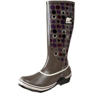 Sorel Womens Sorellington Graphic Rain Boot Shoes