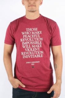Freshjive   Violent Revolution T shirt in Biking Red, Size