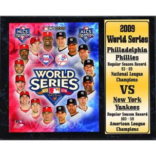 2009 World Series 12x15 inch Team Photograph Plaque