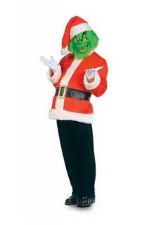 The Grinch Santa Mens Costume Adult Halloween Outfit