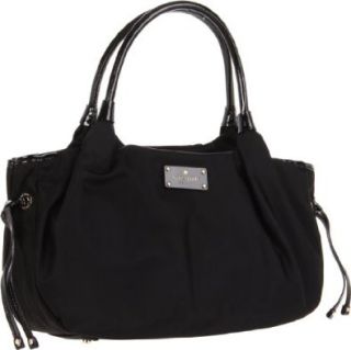 New York Kate Spade Nylon Stevie Shoulder Bag,Black,One Size: Shoes