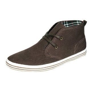 Arider AR3081 Mens High Top Casual Shoes   Brown Shoes