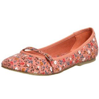 BC Footwear Womens Cornrows Flat,Coral,5.5 M Shoes