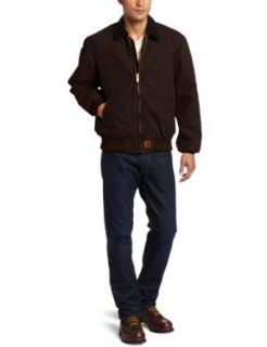 Carhartt Mens Tall Sandstone Santa Fe Jacket: Clothing
