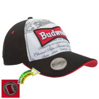 Budweiser   Bow Tie Logo Bottle Opener Adjustable Cap