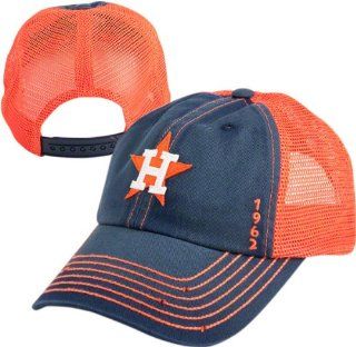 Houston Astros Vintage Mesh Snapback Adjustable Hat