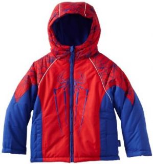 Marvel Boys 8 20 Spiderman Jacket, Blue, 6/7 Clothing