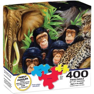 400 Piece Majestic Animal Act Puzzle Today: $13.88