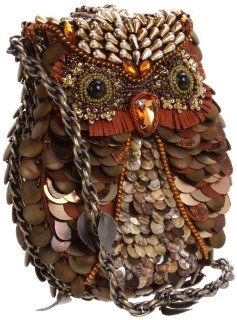 : Mary Frances 09 096 What A Hoot Shoulder Bag,Multi,One Size: Shoes