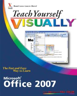 Yourself Visually Microsoft Office 2007 (Paperback)