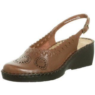  Duck Head Womens Starla Closed Toe Sling,Brown,11 M Shoes