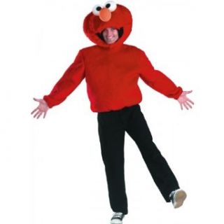 Adult Elmo Costume   X Large (42 46) Clothing