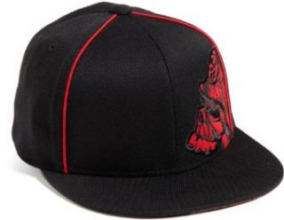 Metal Mulisha Boys 8 20 Scruff Hat, Black/Red, One Size