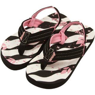 flipflops : Reef Little Ahi Toddler Girls Sandal   Zebra/Pink: Shoes