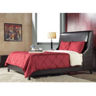 Synthetic Leather California King size Wingback Bed
