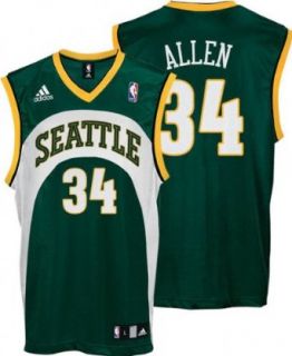 Ray Allen Youth Jersey adidas Green Replica #34 Seattle