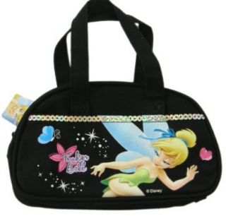 Tinker Bell Purse Bag Fairy Flight Cosmetic Bag   Black: Shoes