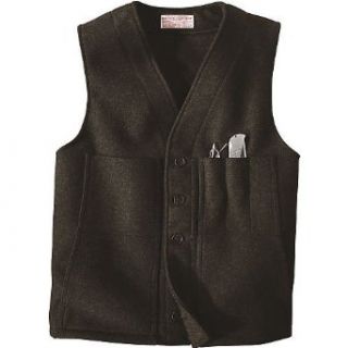 Filson Mens Mackinaw Wool Vest: Clothing