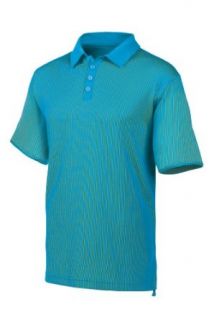 Fila Golf Mens Montpellier Striped Polo Shirt: Clothing