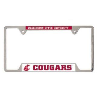 Washington State University Metal License Plate Frame
