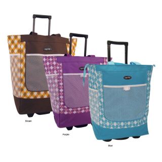 Olympia Sports Plus 20 inch Rolling Shopper Tote Bag