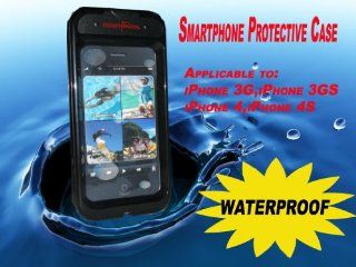 TrendyDigital Waterproof Case for Apple iPhone 3, iPhone 4