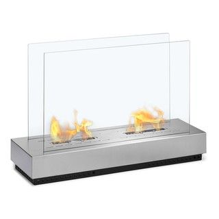 Cristal Standalone Ethanol Fuel Fireplace