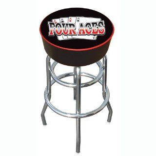 Trademark Four Aces logo padded bar stool Sports