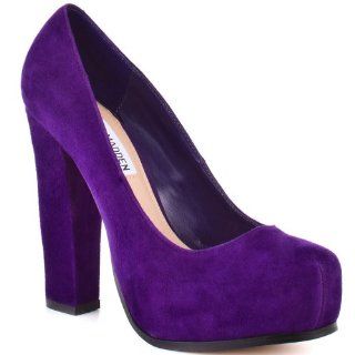 Womens Shoe Sarrina   Purple Suede by Steve Madden Shoes