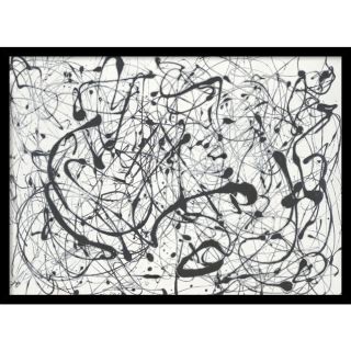 Jackson Pollock Number 14Gray Framed Art Print Today $119.99 Sale