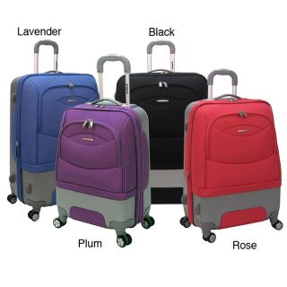 Olympia Pioneer 22 inch Hybrid Carry on 8 wheel Spinner Upright