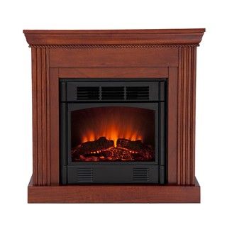 Martel Classic Mahogany Convertible Petite Electric Fireplace
