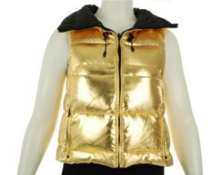 Ralph Lauren Reversible Vest Gold/Black MP: Clothing