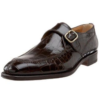  Romano Martegani Mens Vicenza A Monkstrap,Brown,9 M US Shoes