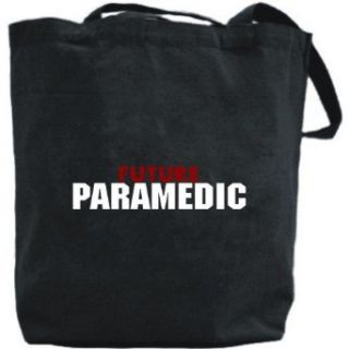 Canvas Tote Bag Black  Future Paramedic  Occupations