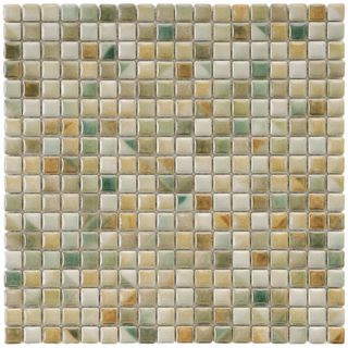 12x12 in Samoan 9/16 in Springfield Porcelain Mosaic Tile (Pack of 10