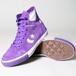 Poorman Hi Top Shoes in Purple, Size 13M, Color Purple Shoes