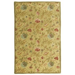 Hand tufted Antique Wool Rug (8 x 11)