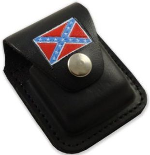 Genuine Leather Zippo Lighter Belt Clip Holder (Rebel