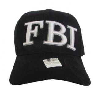 FBI Letters (Federal Bureau of Investigation) Hat   Black
