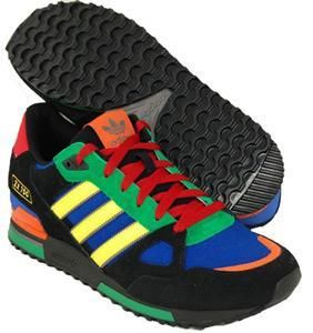 Adidas Mens ZX 750 Size 13 Black Casual Shoes